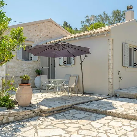 Emilios Stone House Villa Gaios Exterior photo